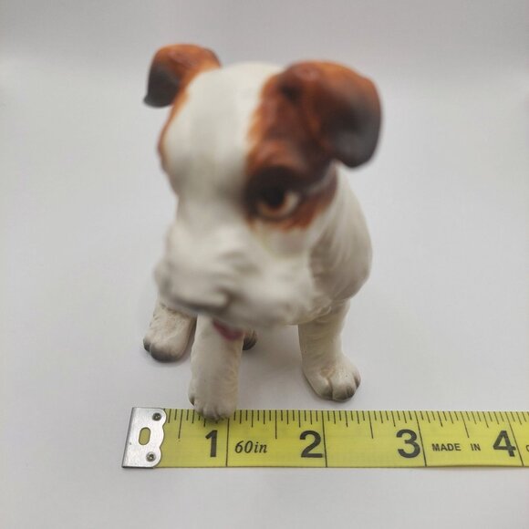 Vintage Lefton Japan Hand-Painted Ceramic Jack Russell Dog Figurine 4 inches - Picture 10 of 10